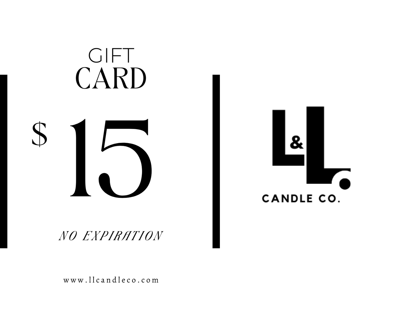 L&L Candle Co. Gift Card