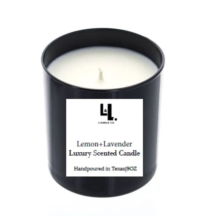 Lemon+Lavender Candle